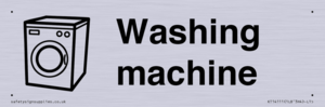 Dementia washing machine sign